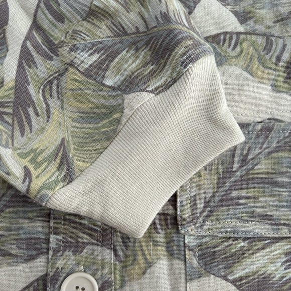 Disneyland Disney Spirit Jersey Mens Large Floral Long Sleeve Button Front Shirt - Picture 9 of 11